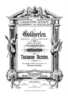 Goldperlen, Op.94: Für einen Interpreten by Theodor Oesten