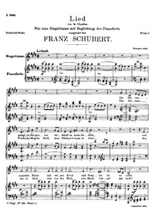 Zufriedenheit, D.501: Zufriedenheit by Franz Schubert
