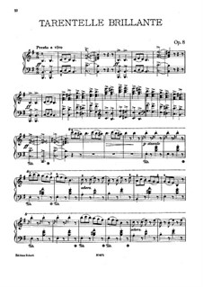 Tarantella Brillante, Op.8