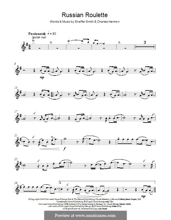 Russian roulette violin