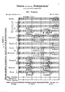 Suite aus La Esmeralda. Romanze