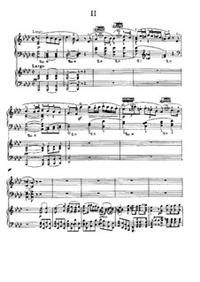 Klavierkonzert No.1 in C-dur. Largo und Rondo (für zwei Klaviere, vierhändig), Op.15