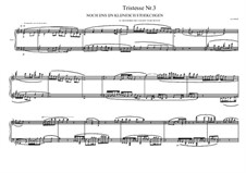 Tristesse No.3 for piano, MVWV 502: Tristesse No.3 for piano by Maurice Verheul