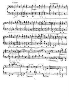 Sarabande und Chaconne aus 'Almira' (Bearbeitung für Klavier), HWV 1