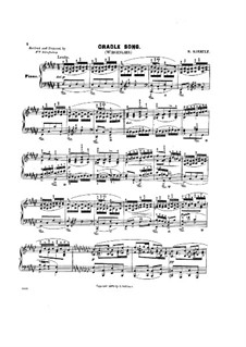 Wiegenlied, Op.4 No.3