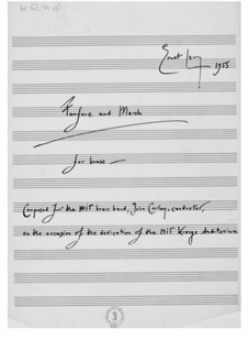 Fanfare und Marsch für Blechblasinstrumente