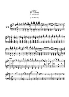 Zwanzig Walzer, D.146 Op.127