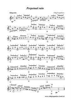 Perpetual Rain, Op.1: Perpetual Rain by Oleg Kopenkov