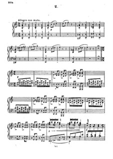 Der Gefangene im Kaukasus. No.18b Tänze (Bearbeitung für Klavier)