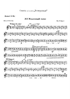 Suite from ballet 'Esmeralda', No.3 Slow waltz