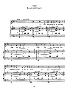 La vie antérieure: La vie antérieure by Henri Duparc