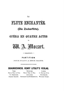 Opera 'La Flute Enchantee' ('Magic Flute')