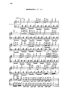 Pariser Leben. Akt IV (Bearbeitung für Stimmen, Chor und Klavier)