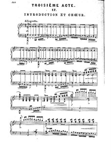 Der kaukasische Gefangene. Akt III (Bearbeitung für Solisten, Chor und Klavier)