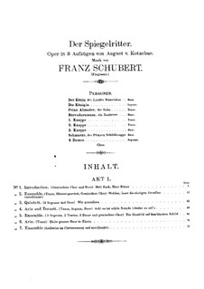 Der Spiegelritter. Akt I, D.11
