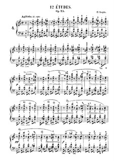 Etude No.4, Op.25