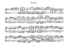 Kleines Präludium in F-Dur , BWV 928: Für Cembalo by Johann Sebastian Bach