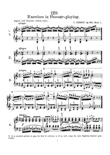 Hundertfünfundzwanzig Etüden, Op.261