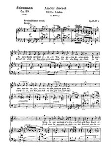 Stille Liebe, Op.35 No.8