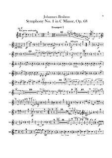 Sinfonie Nr.1 – Trompetestimmen, Op.68