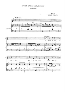 Duet (Dolores and Abercoed) 'Somebody' from Musical Comedy 'Florodora'