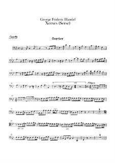 Xerxes – Fagottstimme, HWV 40