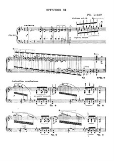 Etude No.2 from 'Grandes Etudes de Paganini'
