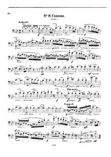 Etüde Nr.6. Bearbeitung für Cello und Klavier – Cellostimme, Op.10
