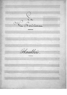 Pariser Leben – Oboenstimme