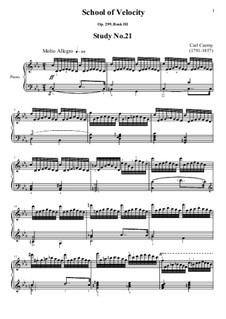 Schule der Geläufigkeit (Heft III), Op.299