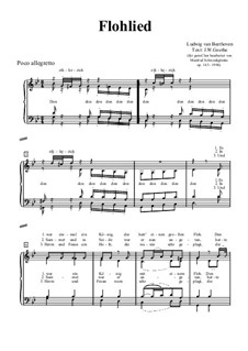 Flohlied, op.143