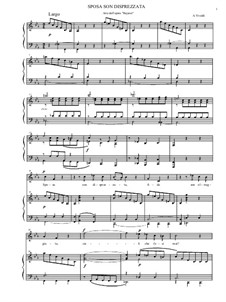 Sposa son disprezzata (C Minor)