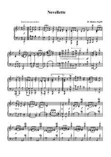 Novellette aus Acht Klavierstücken, Op.85 No.6