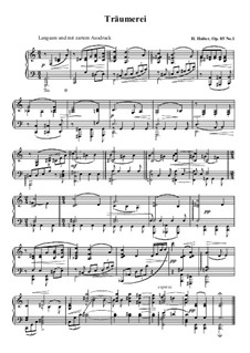 Acht Stücke, Op.85: Vollständiger Satz by Hans Huber