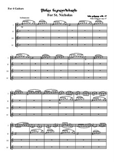 For St. Nikolas, Op.47: For St. Nikolas by Nino Janjgava