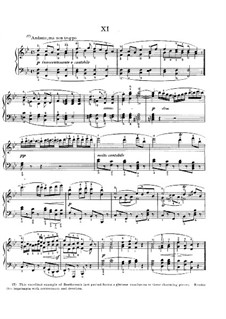 Bagatelle Nr.11 für Klavier, Op.119