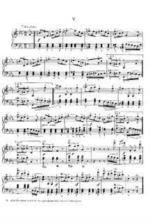 Bagatelle Nr.5 für Klavier, Op.119 No.5