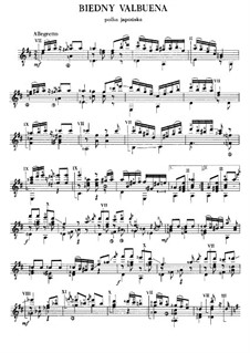 Biedny Valbuena. Polka in D Major