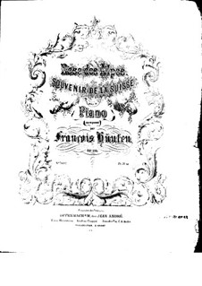 Alpine Rose, Op.194: Alpine Rose by Franz Hunten