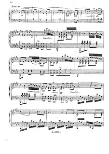 Klavierkonzert Nr.2 in f-Moll. Teile II-III – Klavierstimme, Op.15