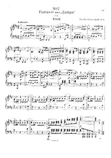 Fantasie aus 'Zampa' (F. Hérold), Op.67 No.3