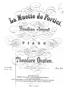 Rondino aus der 'La Muette de Portici', Op.102