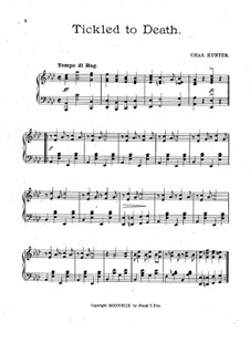 Tickled to Death: Für Klavier by Charles Hunter