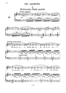 Malinconia, Ninfa gentile (F minor)