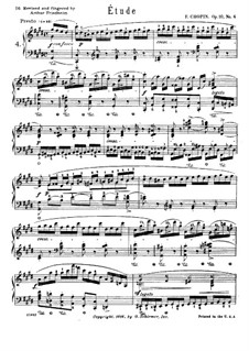 Etude in C sharp minor, Op.10 No.4
