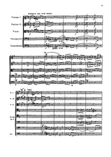 Allegro ma non tanto для струнного квинтета, TH 161