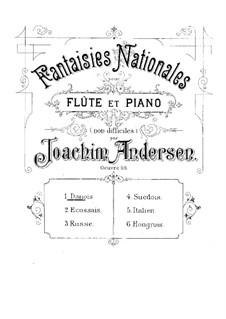 Fantaisies nationales. Danois, Op.59 No.1