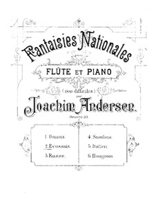 Fantaisies nationales. Ecossais, Op.59 No.2