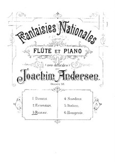 Fantaisies nationales. Russe, Op.59 No.3