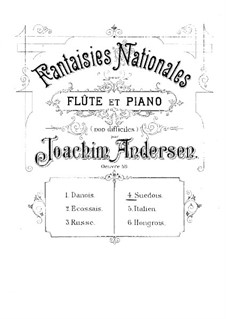 Fantaisies nationales. Suedois, Op.59 No.4